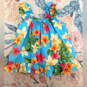 💥3/$24 NWT RJC Hawaiian Floral Print Dress‎